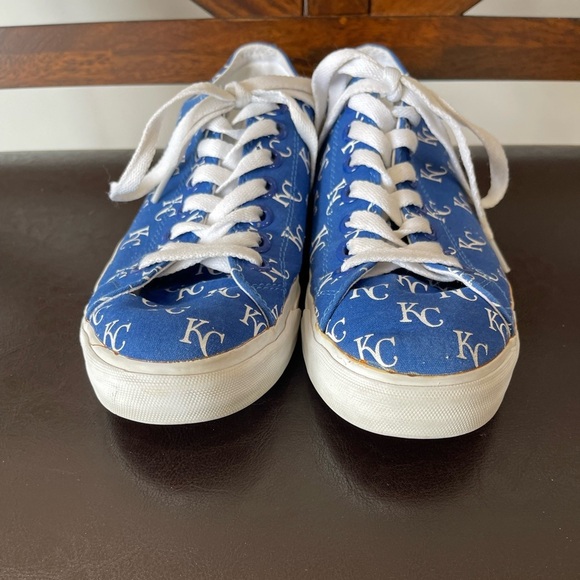 Row One Kansas City Royals KC logo sneakers lace up Men 7 Women's 8.5  Unisex - Picture 4 of 15
